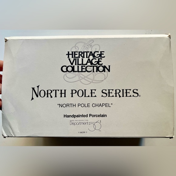 Department 56 North Pole Chapel - North Pole Series - Picture 6 of 6